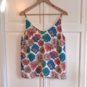 Banana Republic floral camisole top